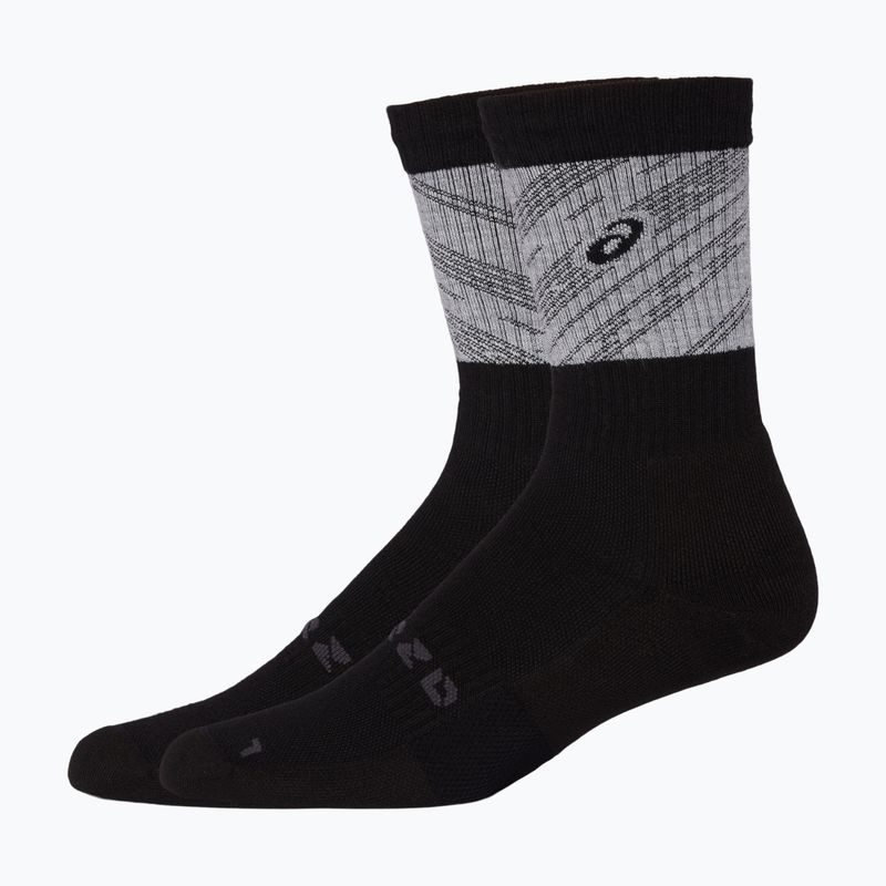 Шкарпетки для бігу ASICS Winter Run Crew темно-сірі 2