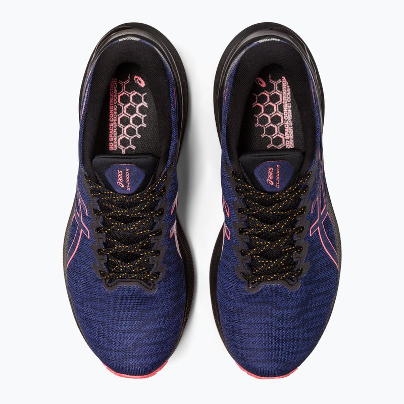 Жіночі бігові кросівки ASICS GT-2000 GTX чорний / індиго синій 13