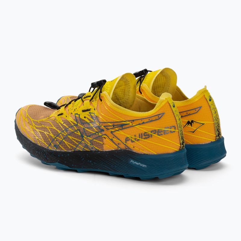 Кросівки чоловічі ASICS Fujispeed golden yellow/ink teal 3