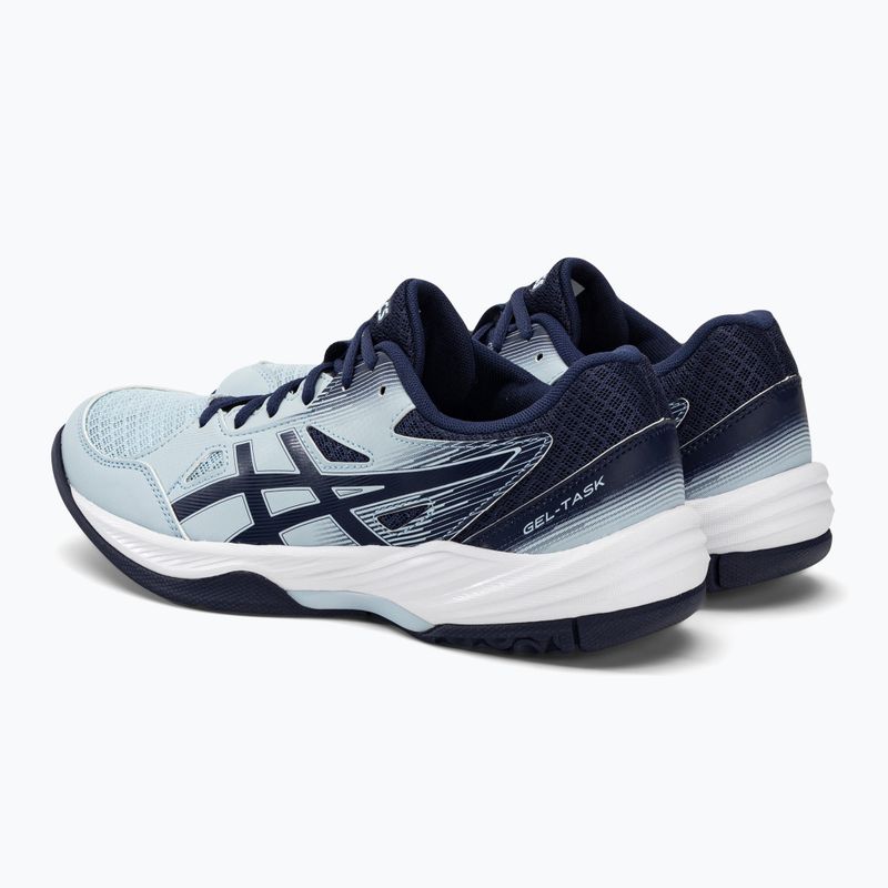 Кросівки волейбольні жіночі ASICS Gel-Task 3 sky/indigo blue 3