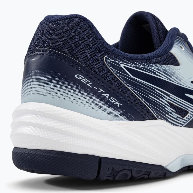 Кросівки волейбольні жіночі ASICS Gel-Task 3 sky/indigo blue 9