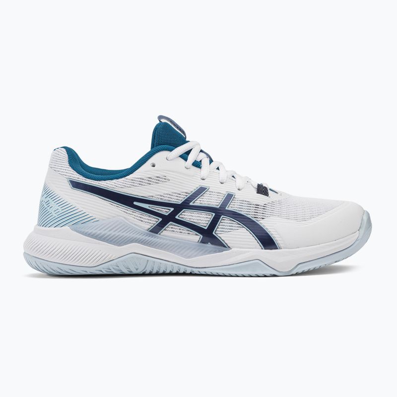 Кросівки гандбольні жіночі ASICS Gel-Tactic white/indigo blue 2