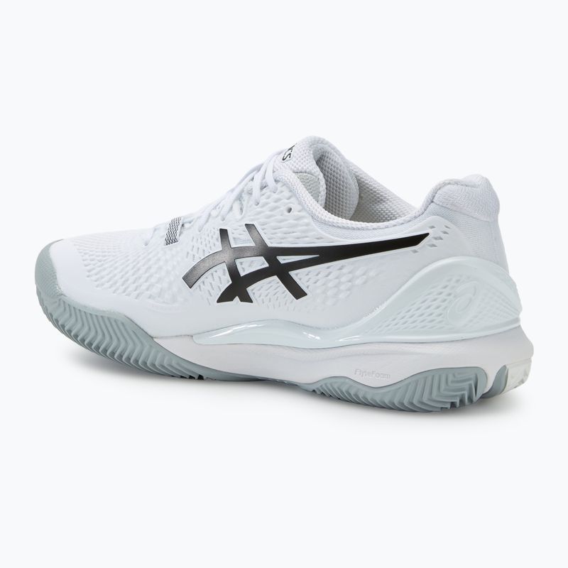 Кросівки для тенісу чоловічі ASICS Gel-Resolution 9 Clay white/black 3