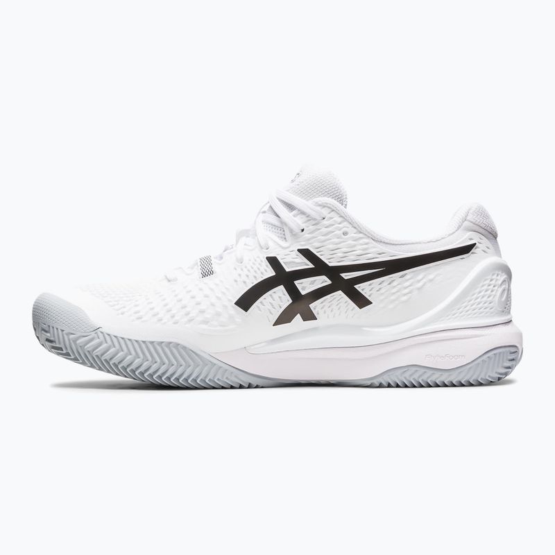 Кросівки для тенісу чоловічі ASICS Gel-Resolution 9 Clay white/black 9