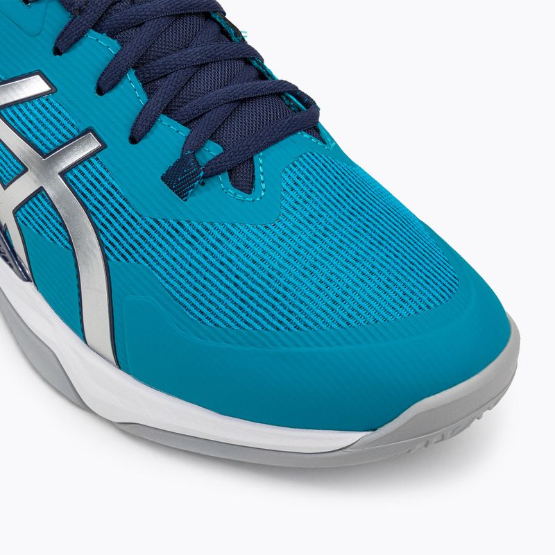 Кросівки гандбольні чоловічі ASICS Gel-Tactic island blue/pure silver 7