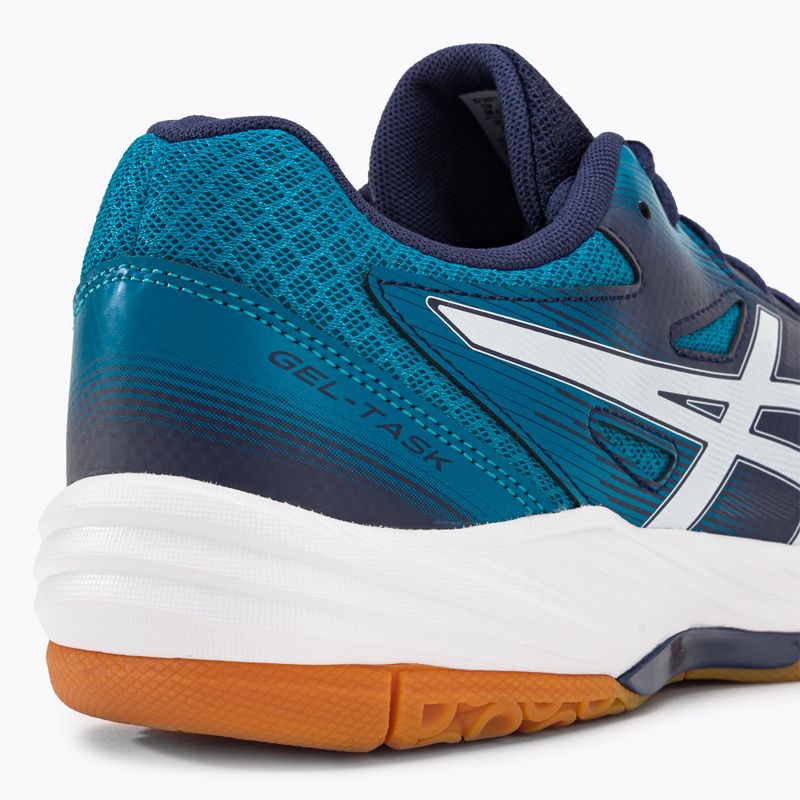 Кросівки волейбольні чоловічі ASICS Gel-Task 3 indigo blue/white 9