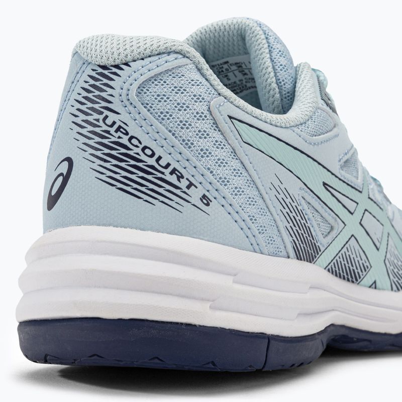 Кросівки для сквошу жіночі ASICS Upcourt 5 sky/indigo blue 9