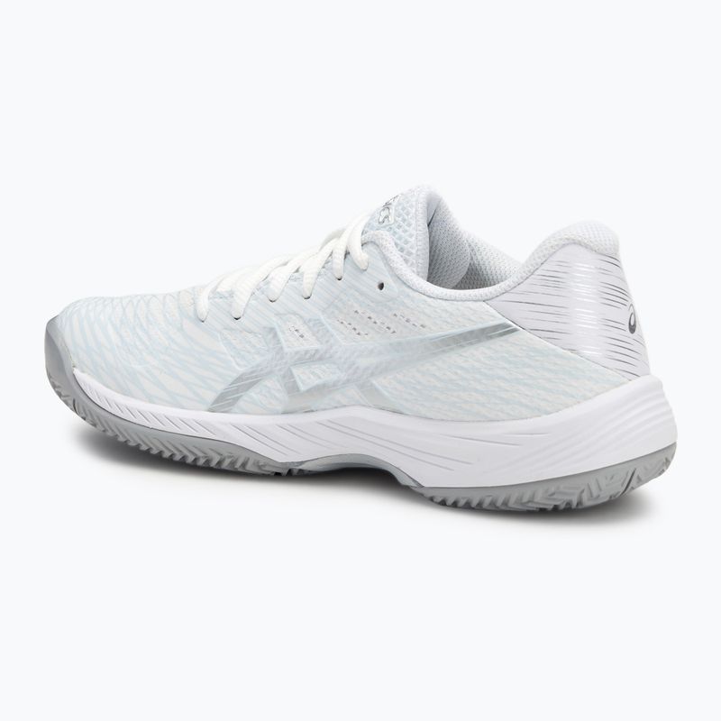 Кросівки для тенісу жіночі ASICS Gel-Game 9 Clay/OC white/pure silver 3