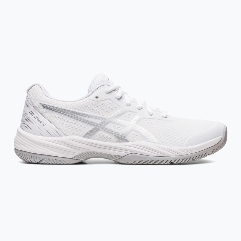 Кросівки для тенісу жіночі ASICS Gel-Game 9 white/pure silver 8