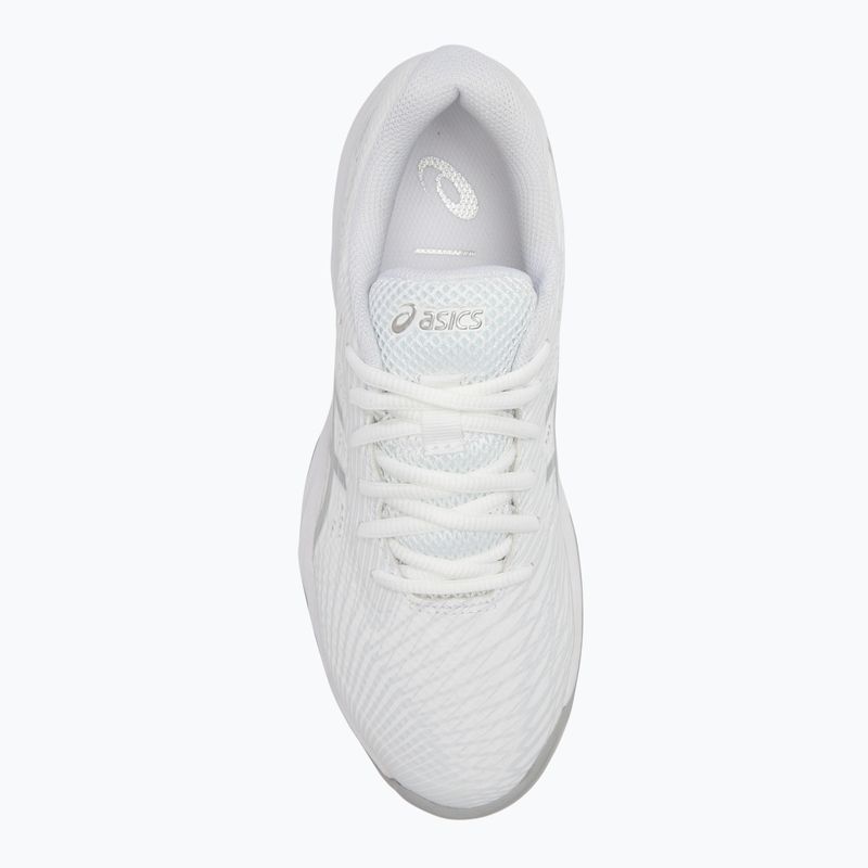 Кросівки для паделю жіночі ASICS Gel-Game 9 white/pure silver 5