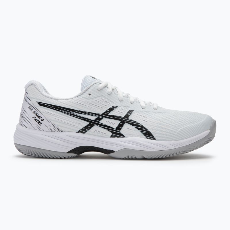 Кросівки для паделю чоловічі ASICS Gel-Game 9 white/black 2