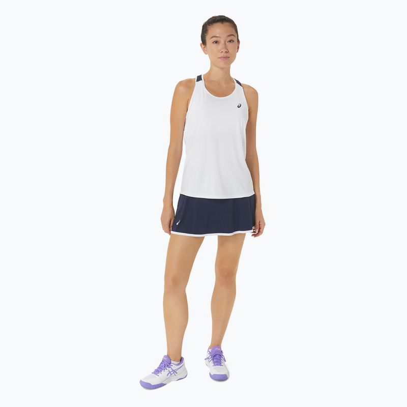 Топ тенісний жіночий ASICS Court Tank brilliant white/midnight 2