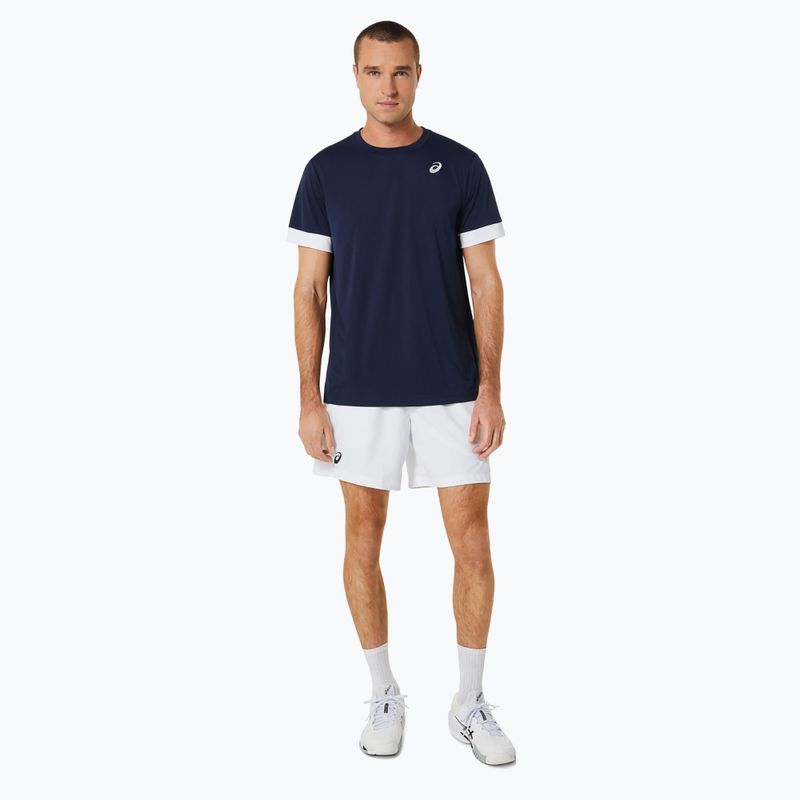 Футболка тенісна чоловіча ASICS Court SS Top midnight/brilliant white 2