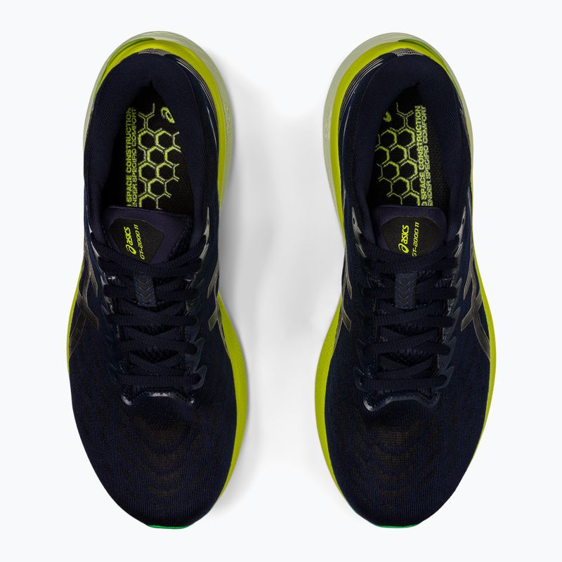 Чоловічі бігові кросівки ASICS GT-2000 11 опівночі / чорні 13