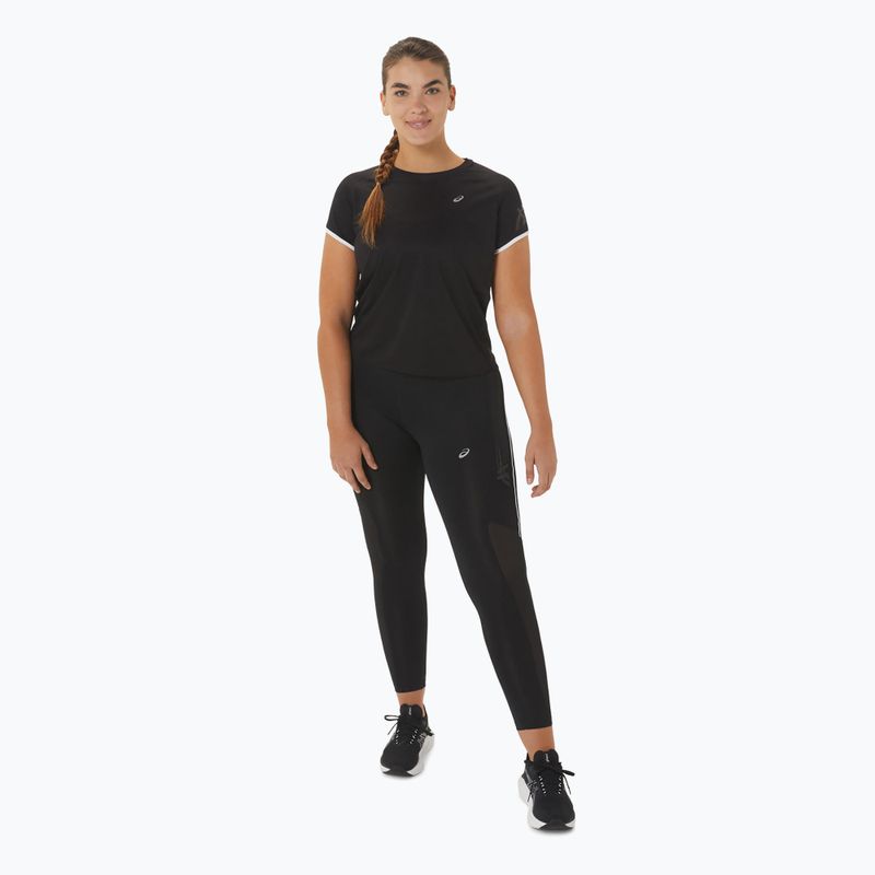 Футболка для бігу жіноча ASICS Icon Top preformance black 2