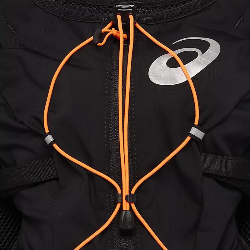 Жилет для бігу ASICS Fujitrail Hydration Vest 7 л продуктивність чорний / шокуючий помаранчевий 9