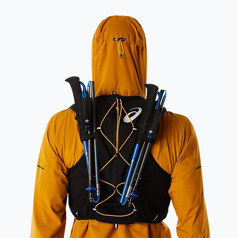 Жилет для бігу ASICS Fujitrail Hydration Vest 7 л продуктивність чорний / шокуючий помаранчевий 5
