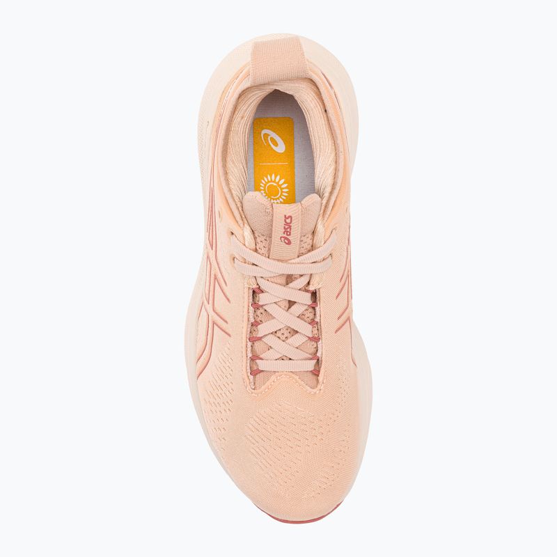 Жіночі кросівки ASICS Gel-Nimbus 25 блідо-абрикосові/світло-гранатові 6