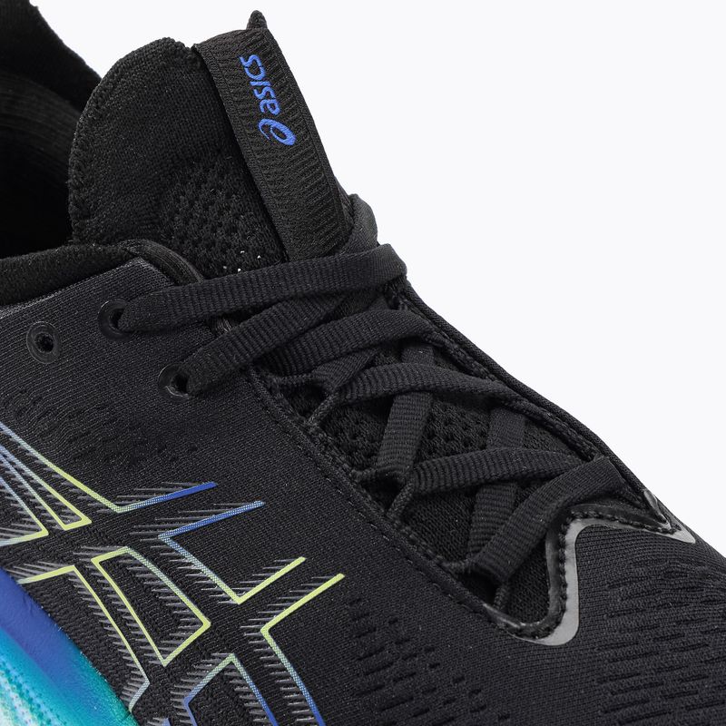 Чоловічі кросівки ASICS Gel-Nimbus 25 чорний / жовтий 8