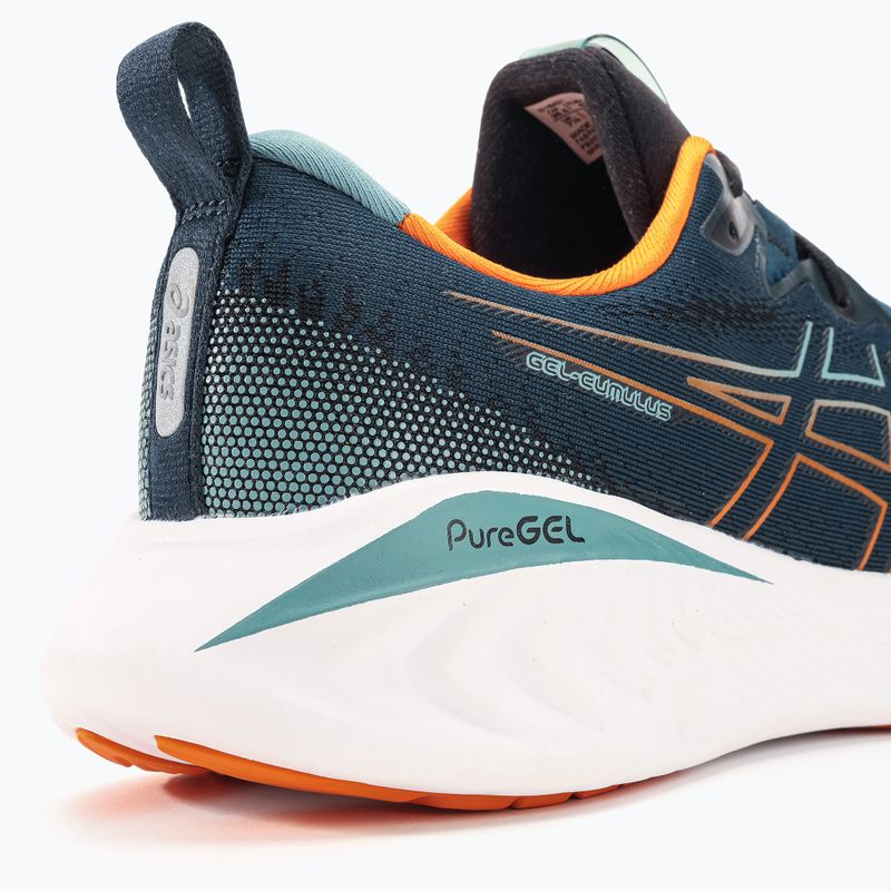 Чоловічі кросівки ASICS Gel-Cumulus 25 сині/помаранчеві 9