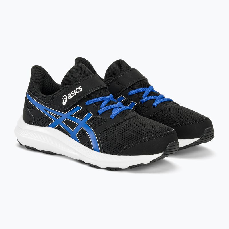 Дитячі кросівки ASICS Jolt 4 PS чорний/синій ілюзія 5