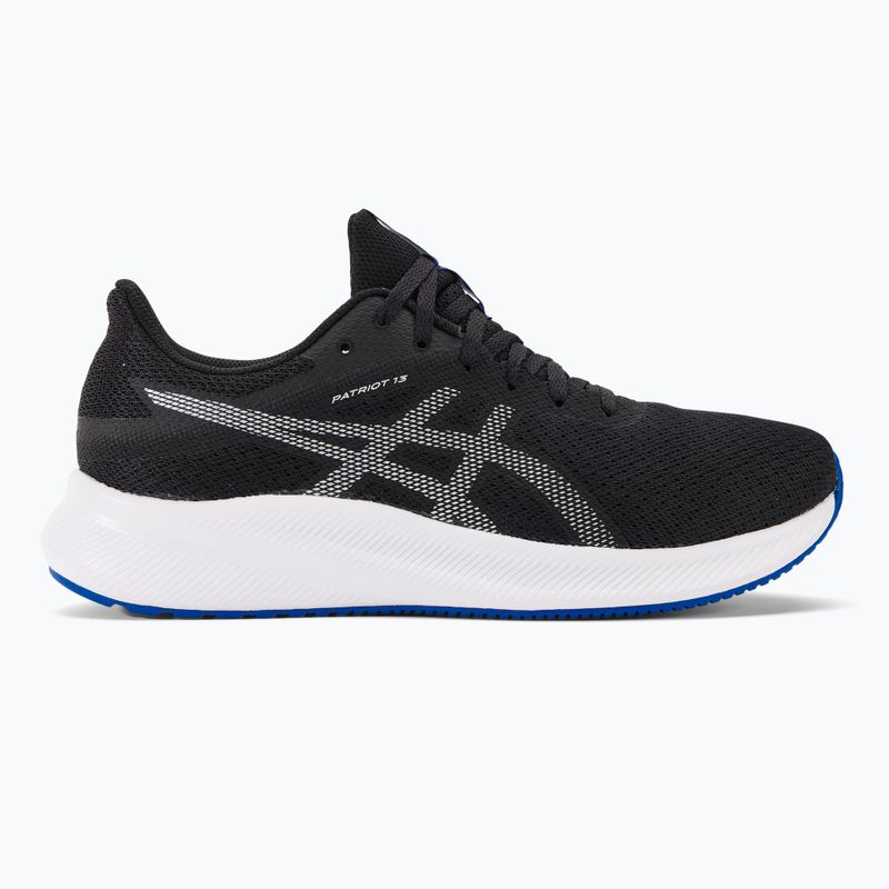 Кросівки чоловічі ASICS Patriot 13 black/pure silver 2