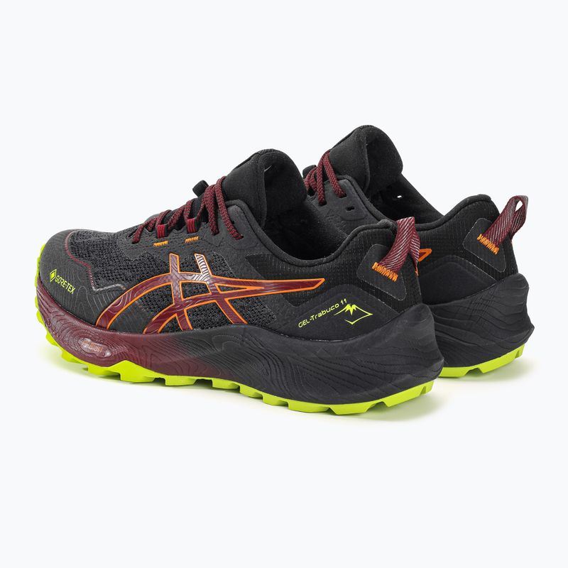 Чоловічі кросівки ASICS Gel-Trabuco 11 GTX чорний/антикварний червоний 3