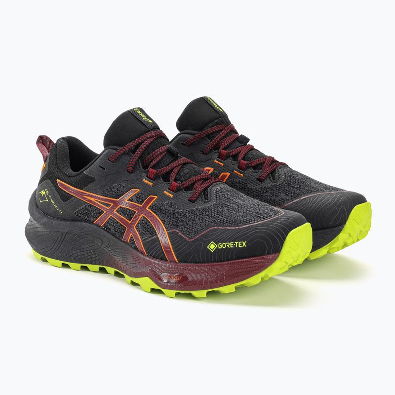 Чоловічі кросівки ASICS Gel-Trabuco 11 GTX чорний/антикварний червоний 4