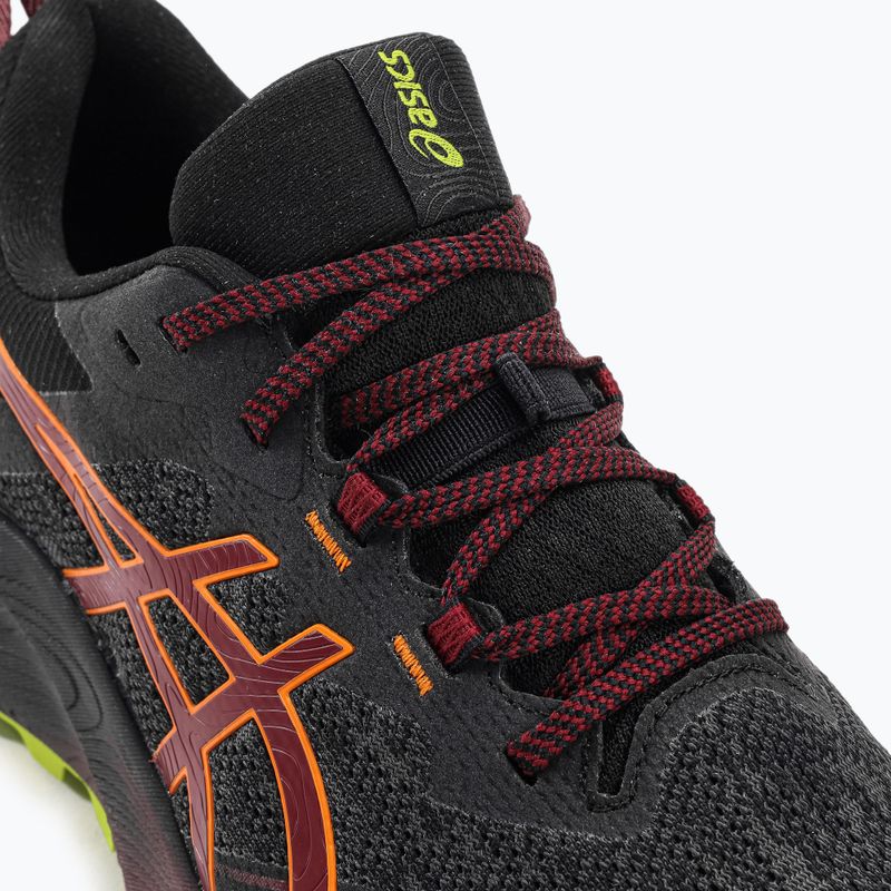 Чоловічі кросівки ASICS Gel-Trabuco 11 GTX чорний/антикварний червоний 8