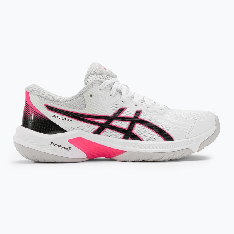 Кросівки волейбольні ASICS Beyond FF white / hot pink 2