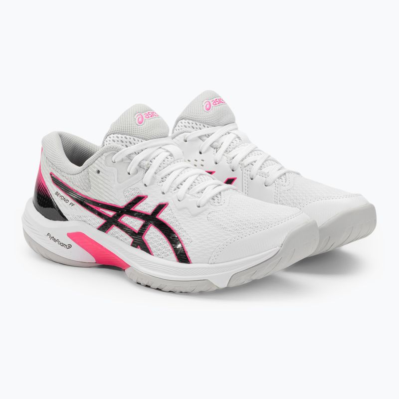 Кросівки волейбольні ASICS Beyond FF white / hot pink 5