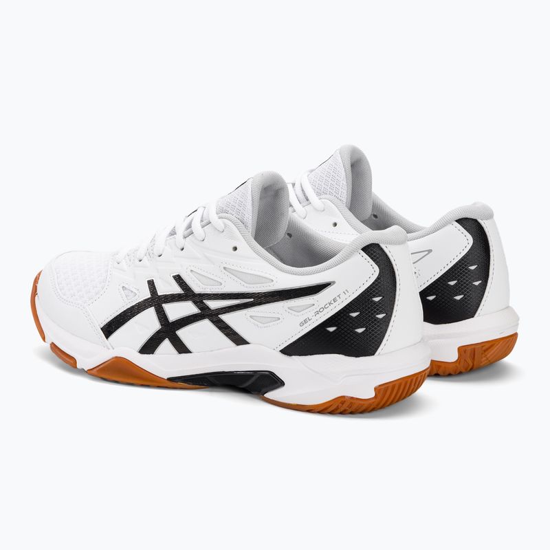 Кросівки для волейболу чоловічі ASICS Gel-Rocket 11 black/pure silver 3