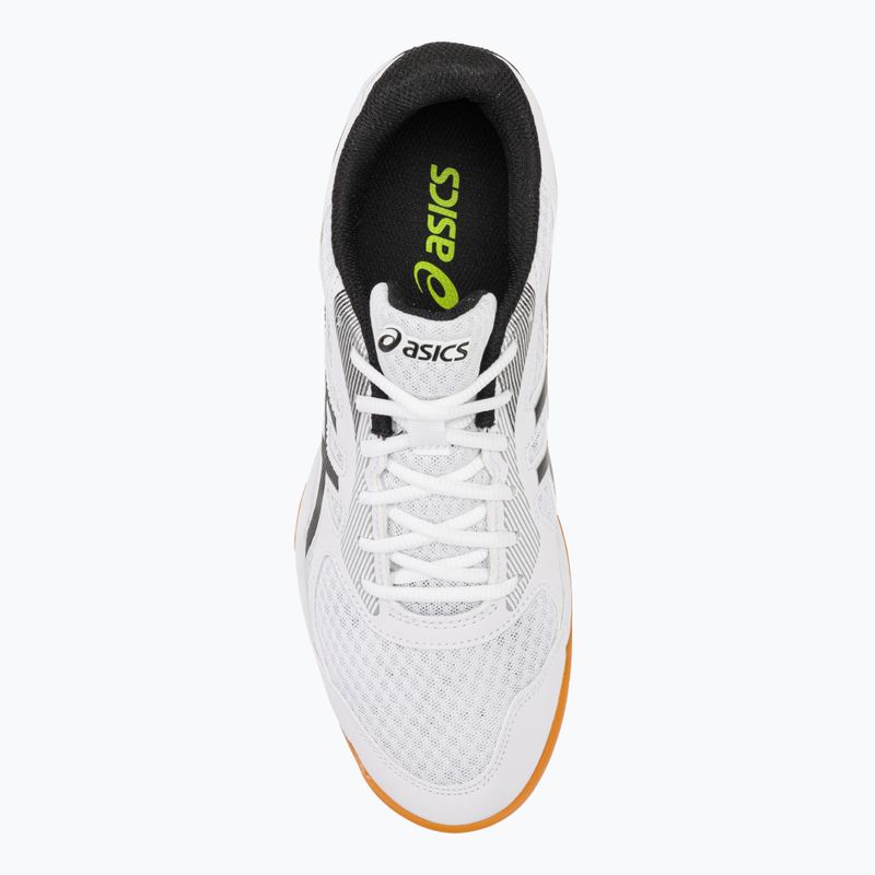 Кросівки для сквошу чоловічі ASICS Upcourt 5 white / safety yellow 7