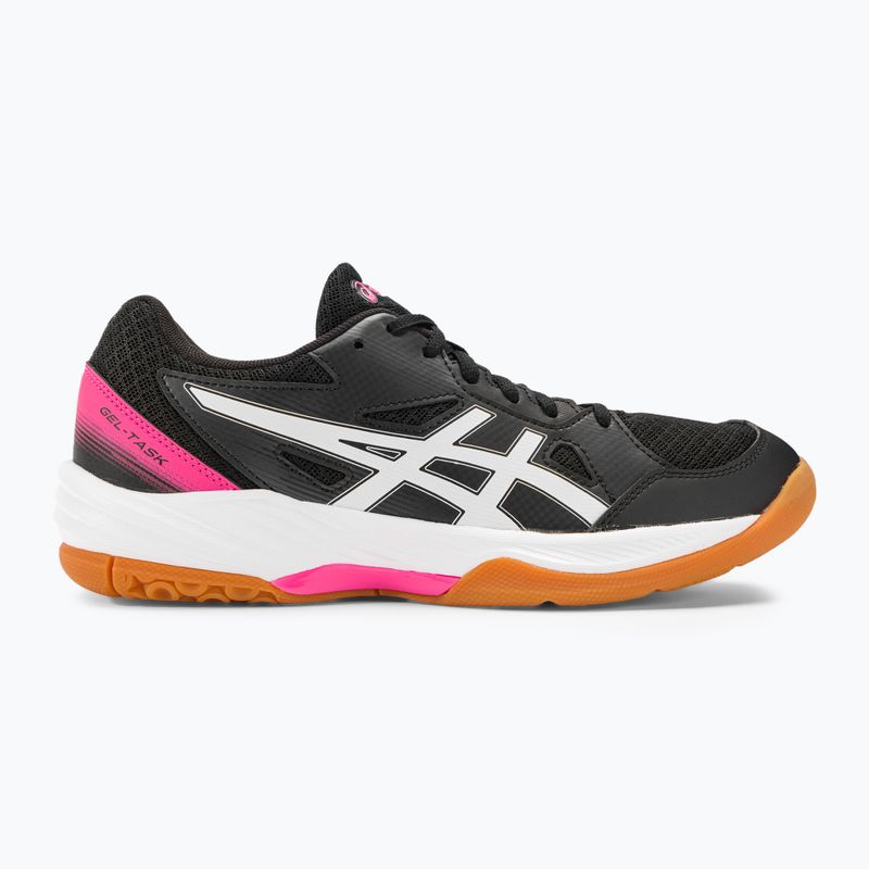 Кросівки волейбольні жіночі ASICS Gel-Task 3 black / white 2