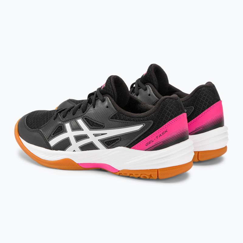 Кросівки волейбольні жіночі ASICS Gel-Task 3 black / white 4