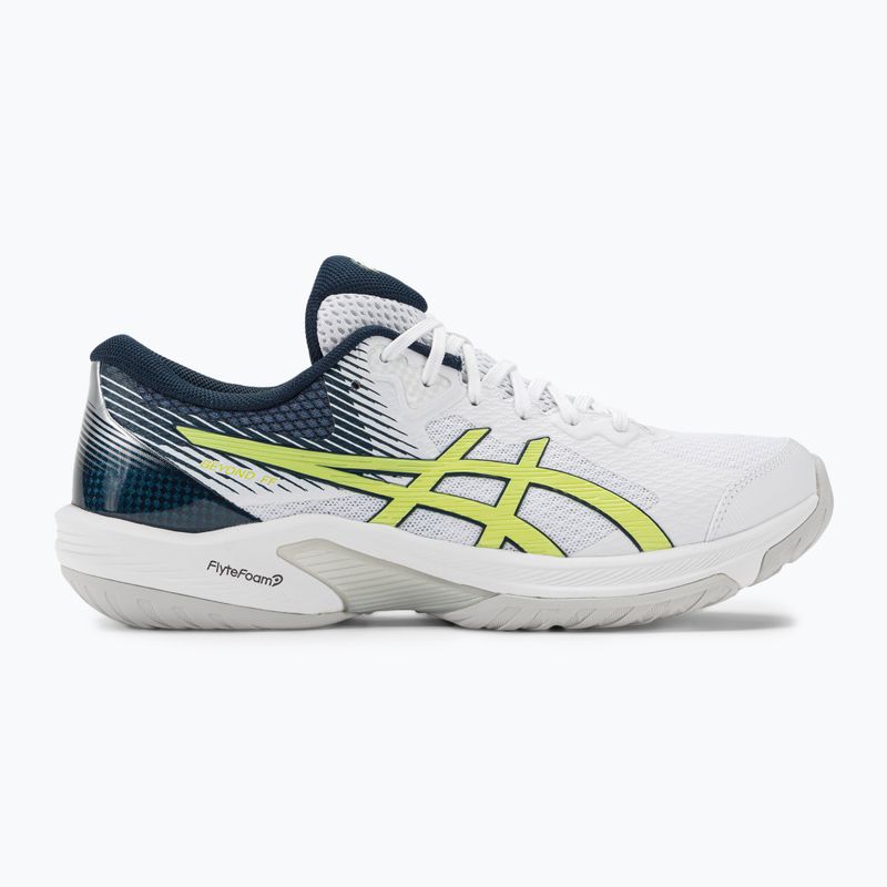 Кросівки волейбольні ASICS Beyond FF white / glow yellow 2