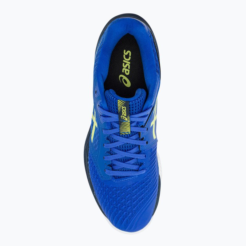 Кросівки волейбольні чоловічі ASICS Netburner Ballistic FF 3 illusion blue / glow yellow 7