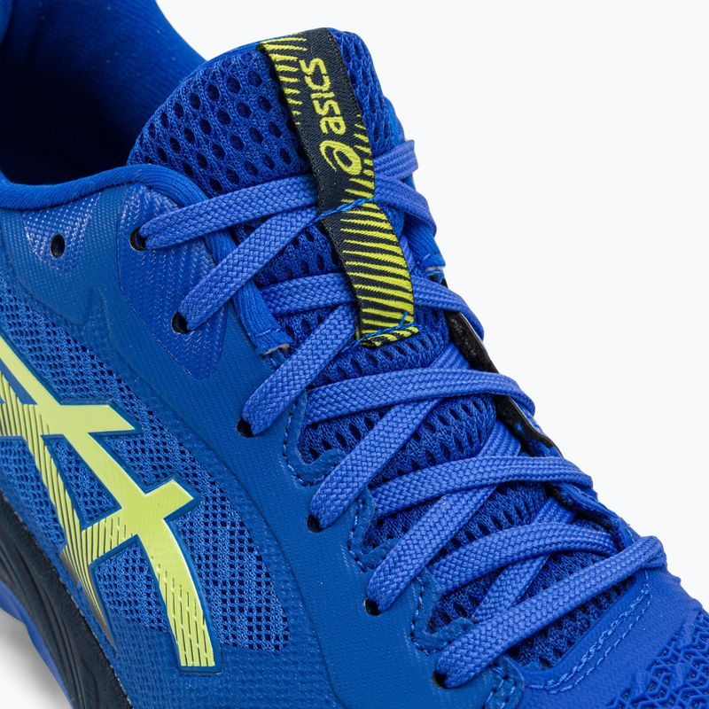 Кросівки волейбольні чоловічі ASICS Netburner Ballistic FF 3 illusion blue / glow yellow 10