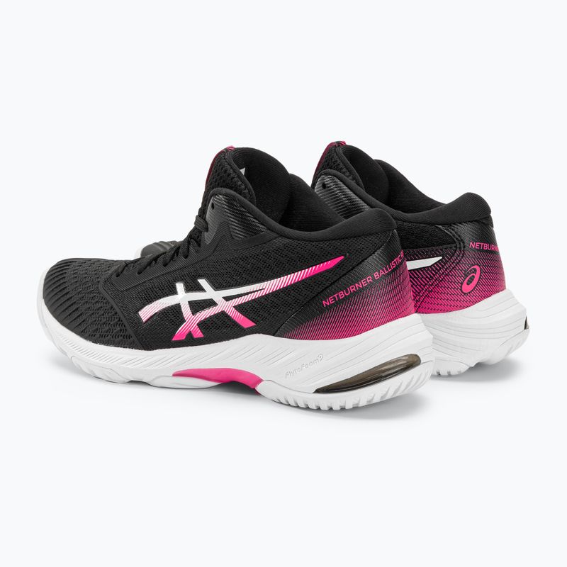 Кросівки волейбольні жіночі ASICS Netburner Ballistic FF MT 3 black / hot pink 4