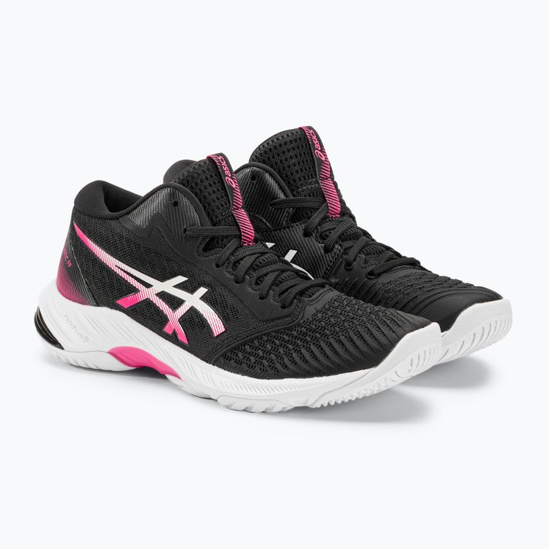 Кросівки волейбольні жіночі ASICS Netburner Ballistic FF MT 3 black / hot pink 5