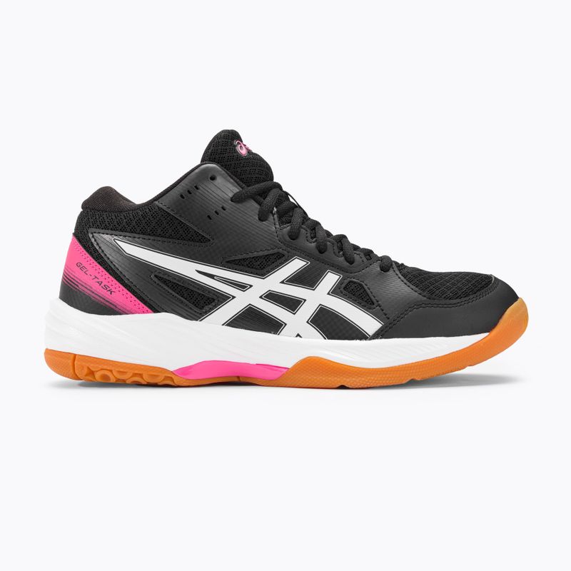 Кросівки волейбольні жіночі ASICS Gel-Task MT 3 black / white 2
