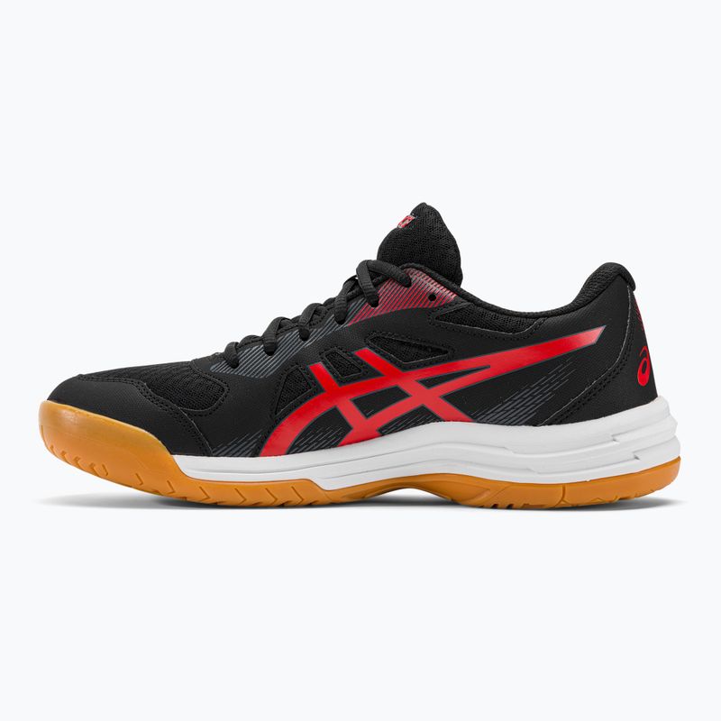 Кросівки для сквошу чоловічі ASICS Upcourt 5 black / classic red 3