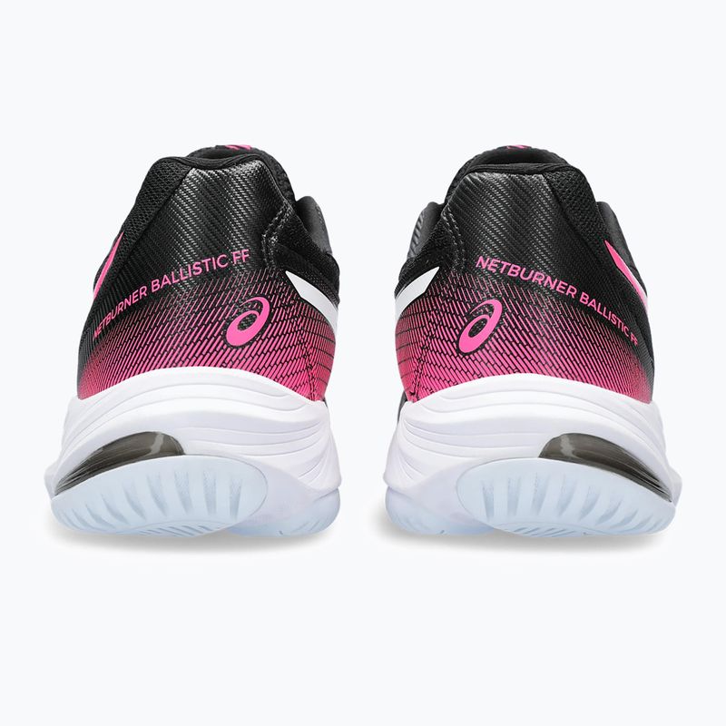 Кросівки волейбольні жіночі ASICS Netburner Ballistic FF 3 black / hot pink 8
