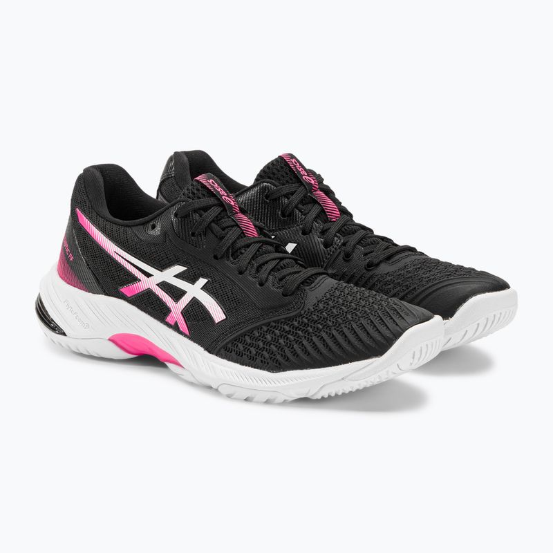 Кросівки волейбольні жіночі ASICS Netburner Ballistic FF 3 black / hot pink 5