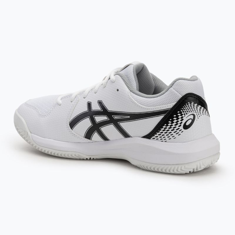 Кросівки тенісні чоловічі ASICS Gel-Dedicate 8 Clay white/black 3