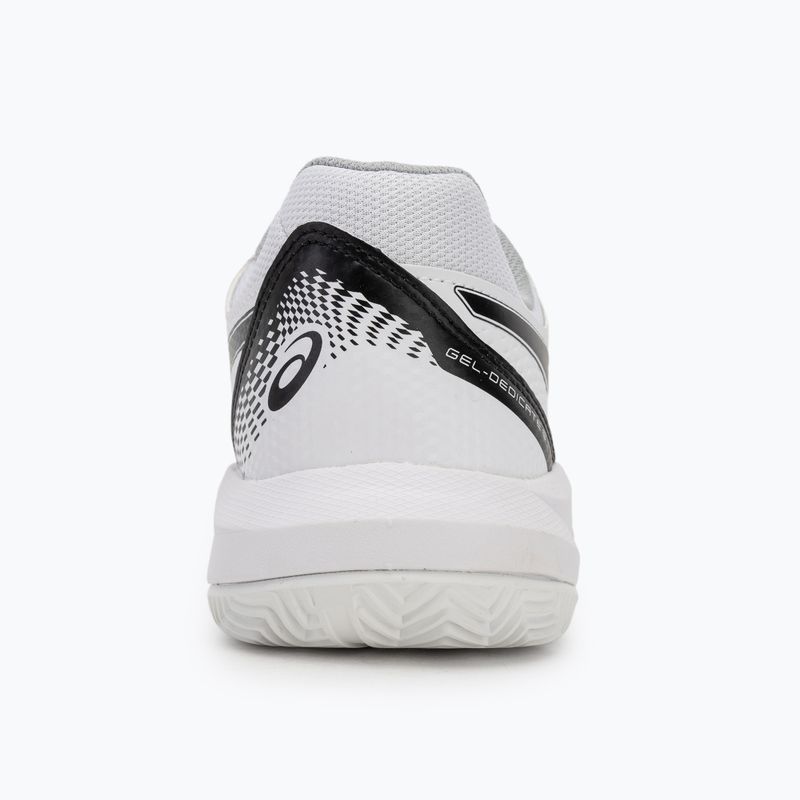 Кросівки тенісні чоловічі ASICS Gel-Dedicate 8 Clay white/black 6