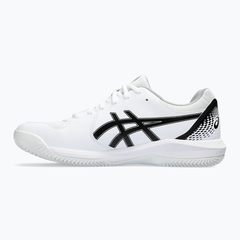 Кросівки тенісні чоловічі ASICS Gel-Dedicate 8 Clay white/black 9