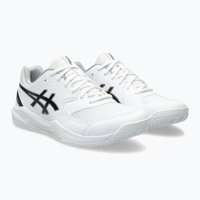 Кросівки тенісні чоловічі ASICS Gel-Dedicate 8 Clay white/black 10