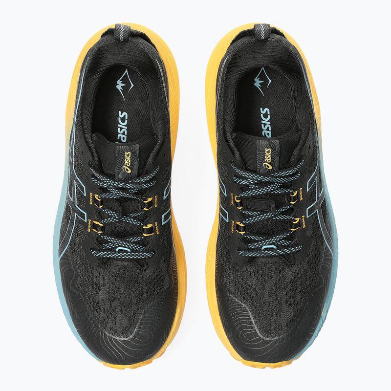 Чоловічі кросівки ASICS Trabuco Max 2 чорні / сіро-блакитні 12