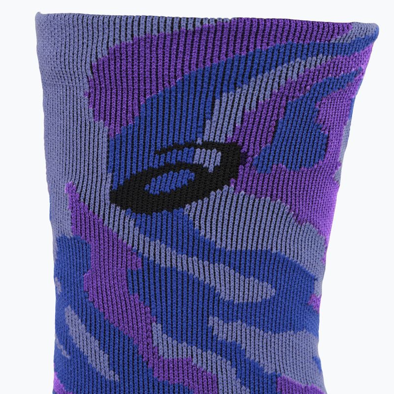 Шкарпетки для бігу ASICS Color Camo Run Crew eggplant/blue violet/cyber grape 7